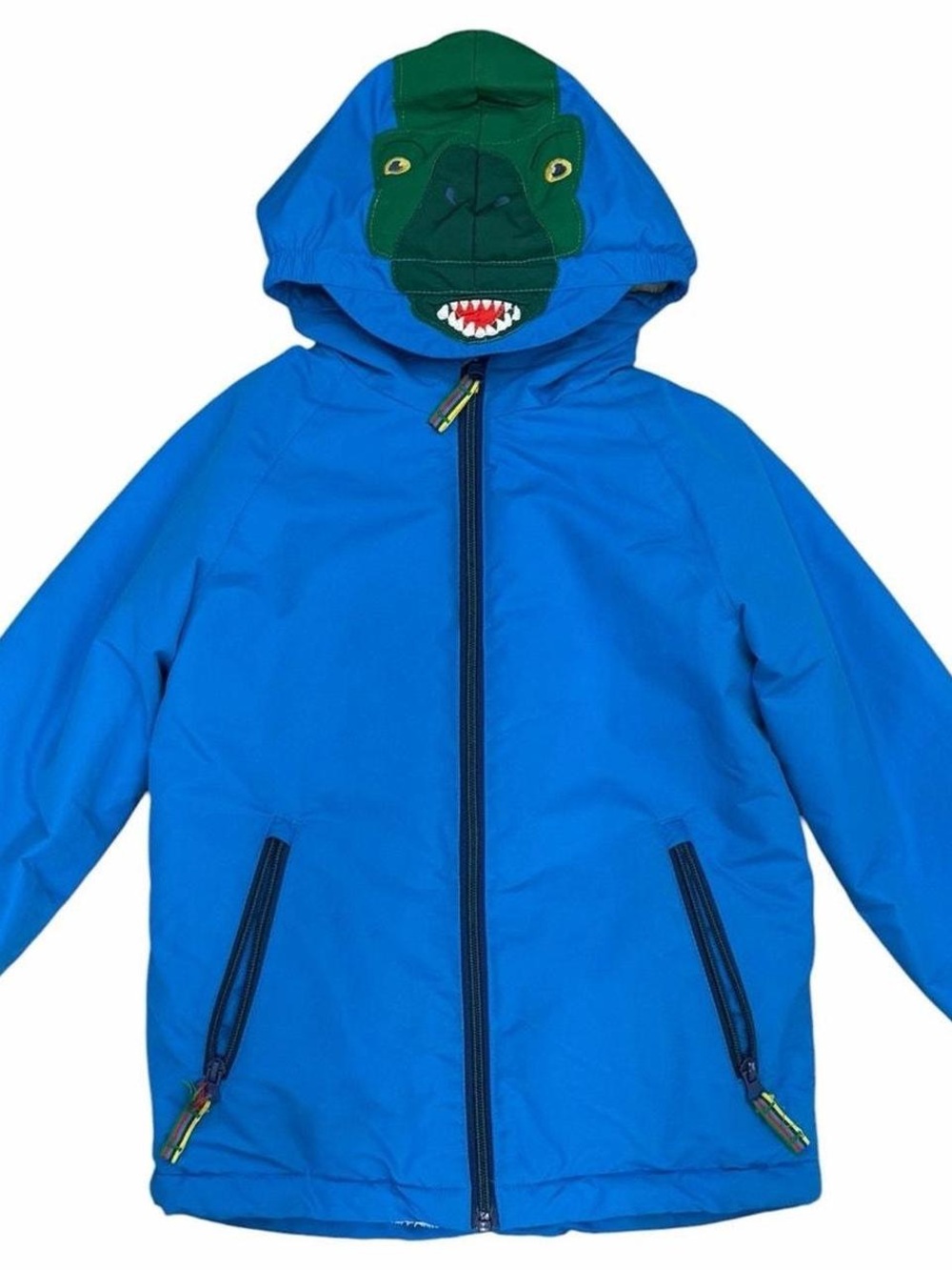 Mini Boden Insulated Fleece Lined Dino Jacket